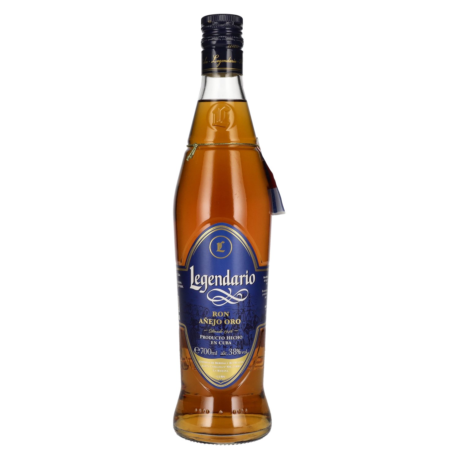 Rhum Legendario Legendario Ron Añejo Oro 38% Vol. 0,7l