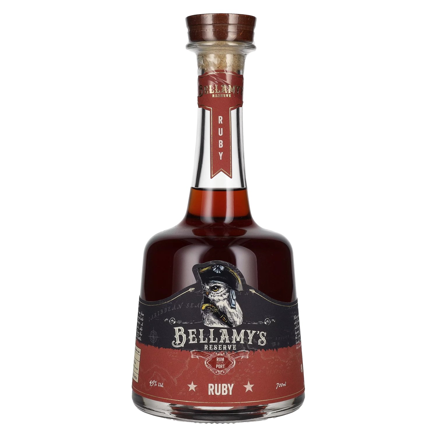Rhum de réserve Bellamy’s Bellamy’s Reserve Rum Meets Ruby Port 45% Vol. 0,7l