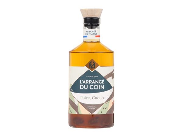 Rhum L’Arrangé du Coin Poire Cacao  – 70cl – En direct de La Fabrique à Alcools (Essonne)