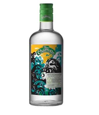 Rhum blanc spécial mix et cocktails 40°,  Charrette (70 cl)