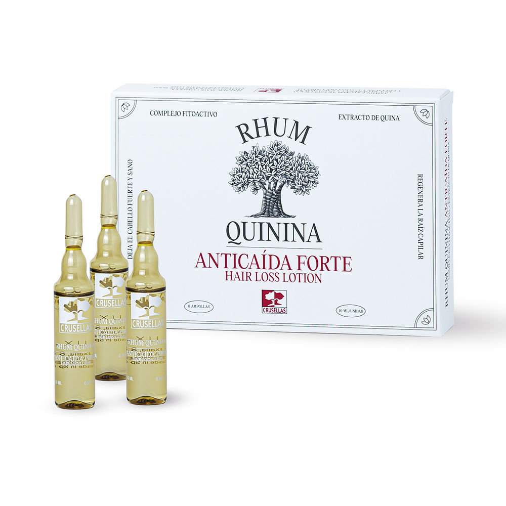 Crusellas Rhum Quinine anti-chute forte 6 x 10 ml