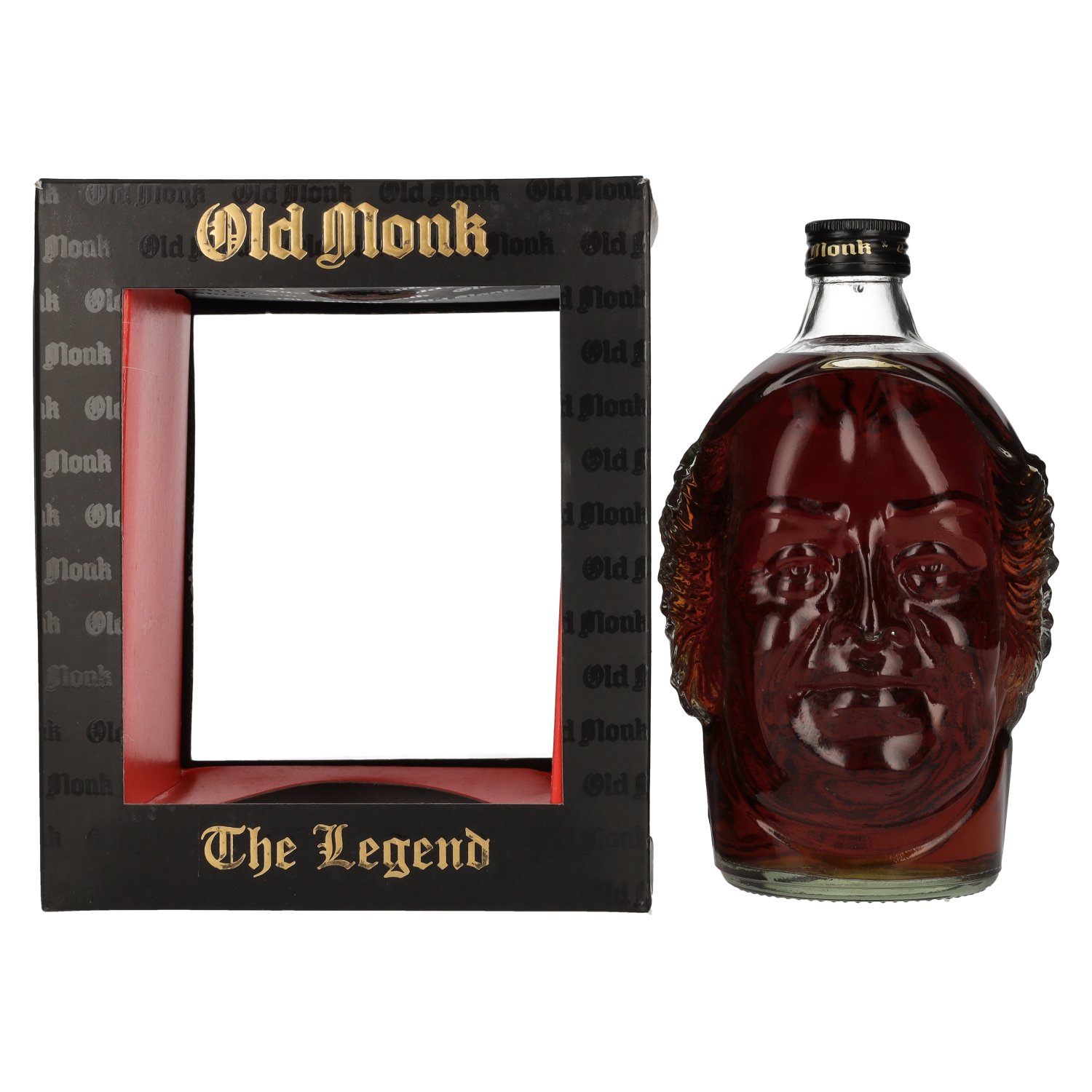 Rhum Old Monk Old Monk The Legend Rum 42,8% Vol. 1l en boîte cadeau