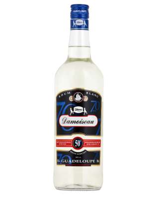 Rhum blanc agricole de la Guadeloupe 50°, Damoiseau (1 l)