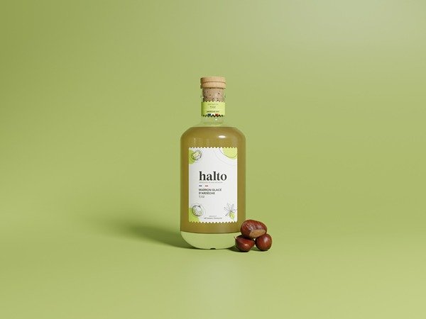 Rhum Arrangé Marron Glacée d’Ardèche 70cl – En direct de Halto (Drôme)