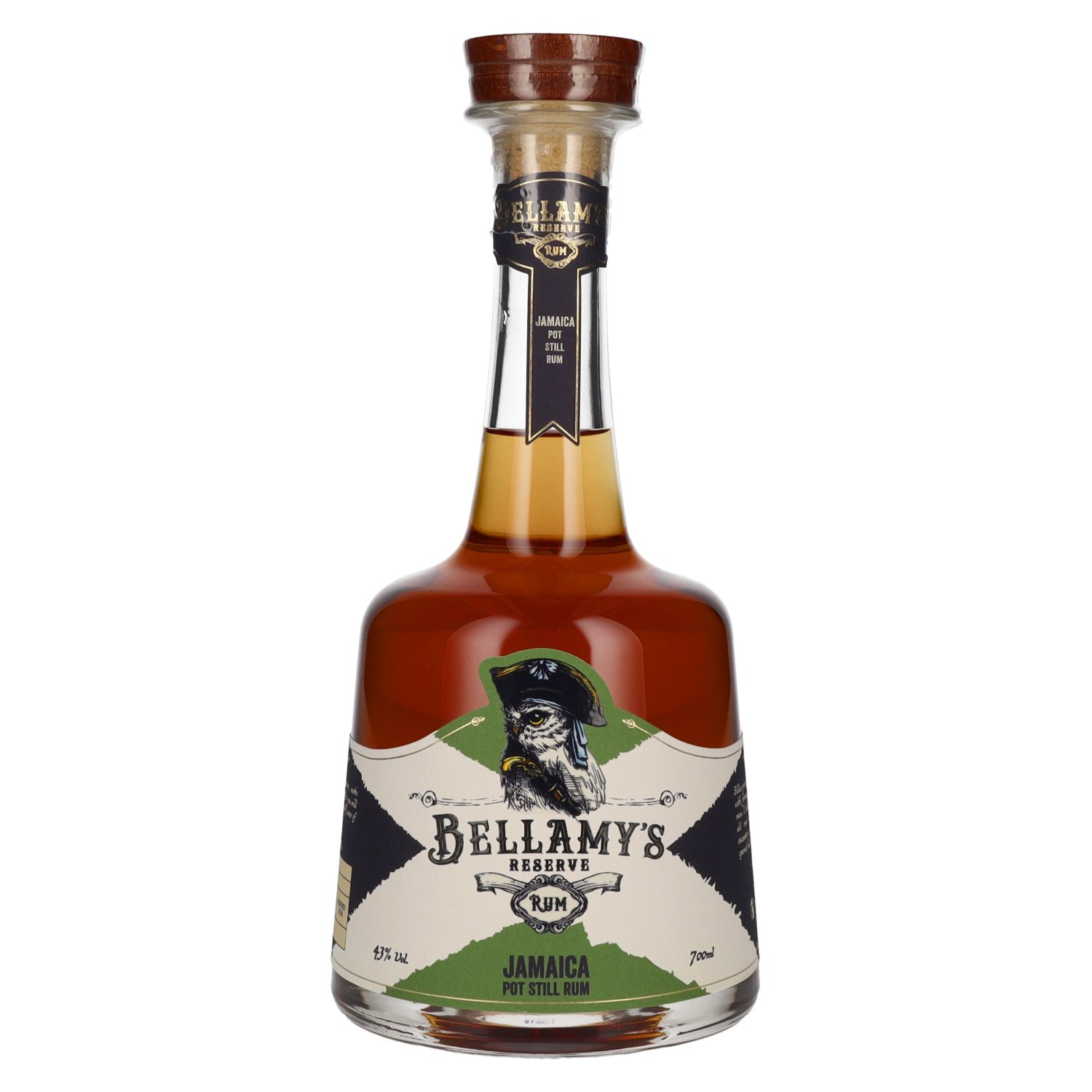 Rhum de réserve Bellamy’s Bellamy’s Reserve JAMAICA Pot Still Rum 43% Vol. 0,7l
