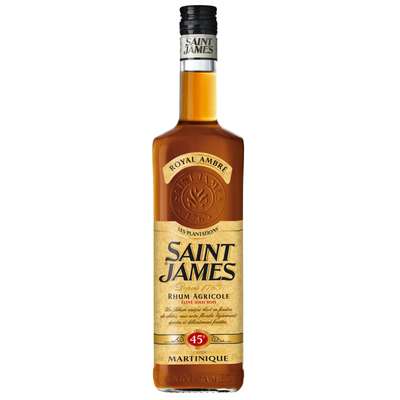Rhum agricole royal ambré, Saint James (70 cl)