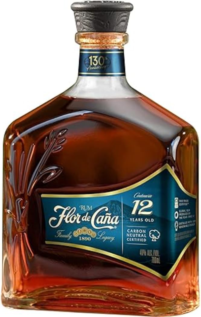 FLOR DE CAÑA 12 ANS – Rhum Vieux – Nicaragua – 40% – 70 cl