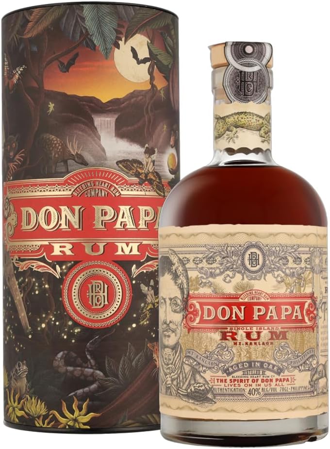 Don Papa Rhum 7 ans Edition limitée Canister EOY. 70 cl