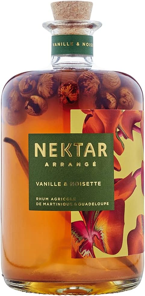 Nektar Vanille-Noisette Rhum Arrangé 28° 70 cl