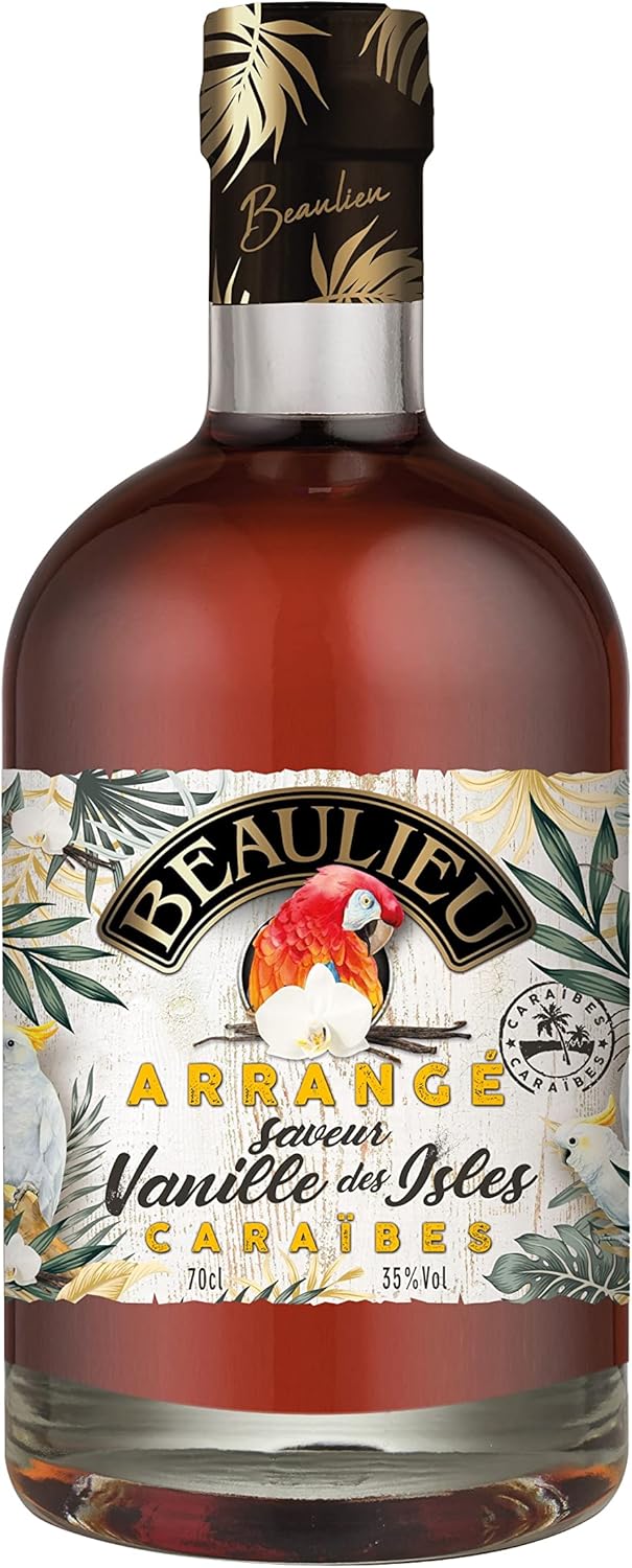 Beaulieu – Rhum Arrangé Vanille Des Isles, Caraîbes, 35° Alc (1 X 0.70L)