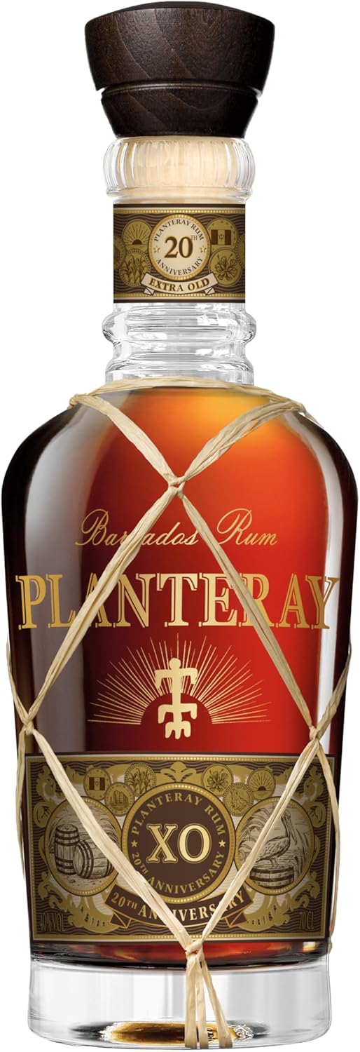 PLANTERAY RUM – (Ex Plantation) – XO 20th Anniversary – Rhum – 40% Alcool – Origine : Barbade – Notes de Vanille & Cacao – 70 cl