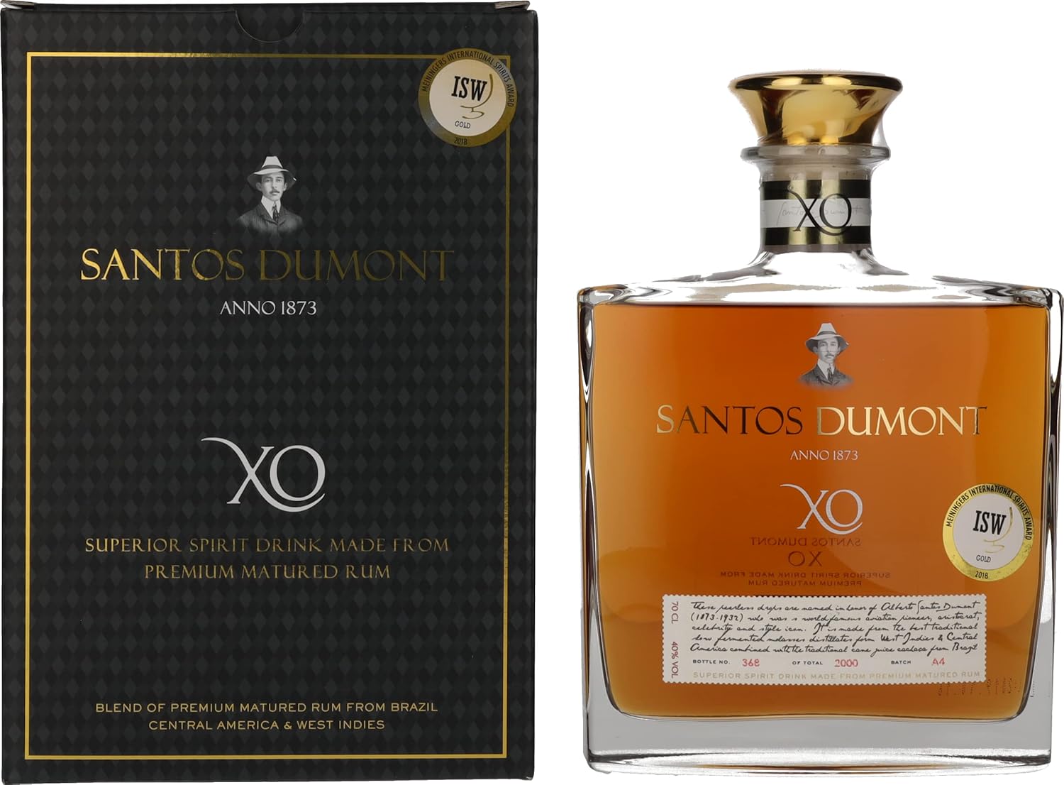Santos Dumont XO Rhum 700 ml