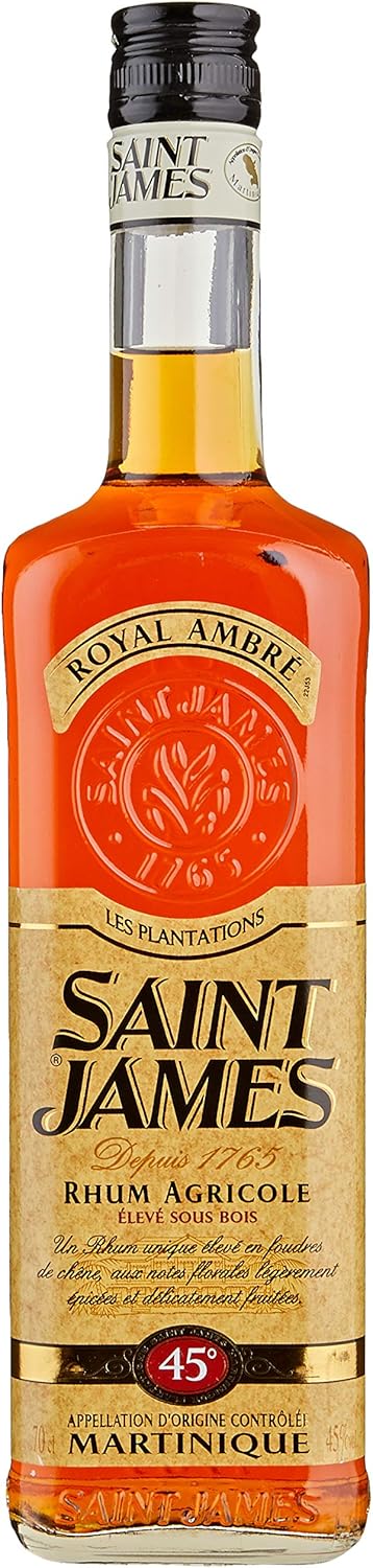 SAINT JAMES – Rhum Agricole Royal Ambré – 70 cl