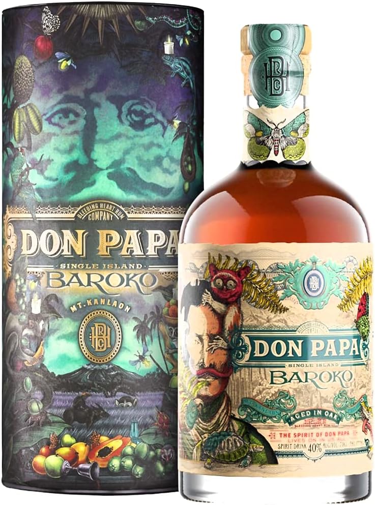 Don Papa BAROKO Limited Edition Harvest Canister 40% Vol. 0,7l in Giftbox