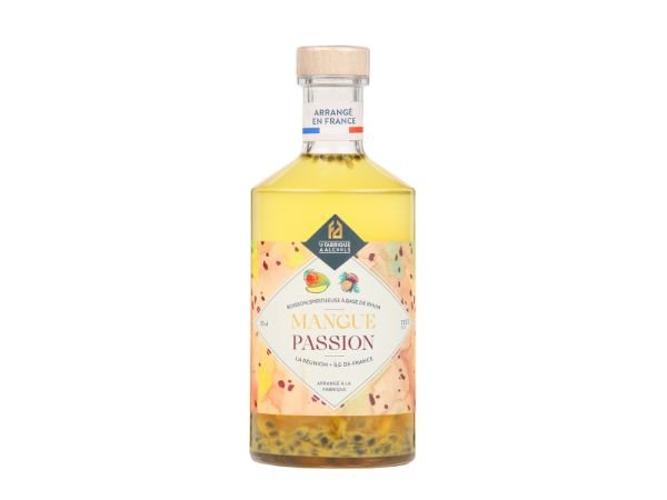 Rhum L’Arrangé Mangue Passion  – 70cl – En direct de La Fabrique à Alcools (Essonne)