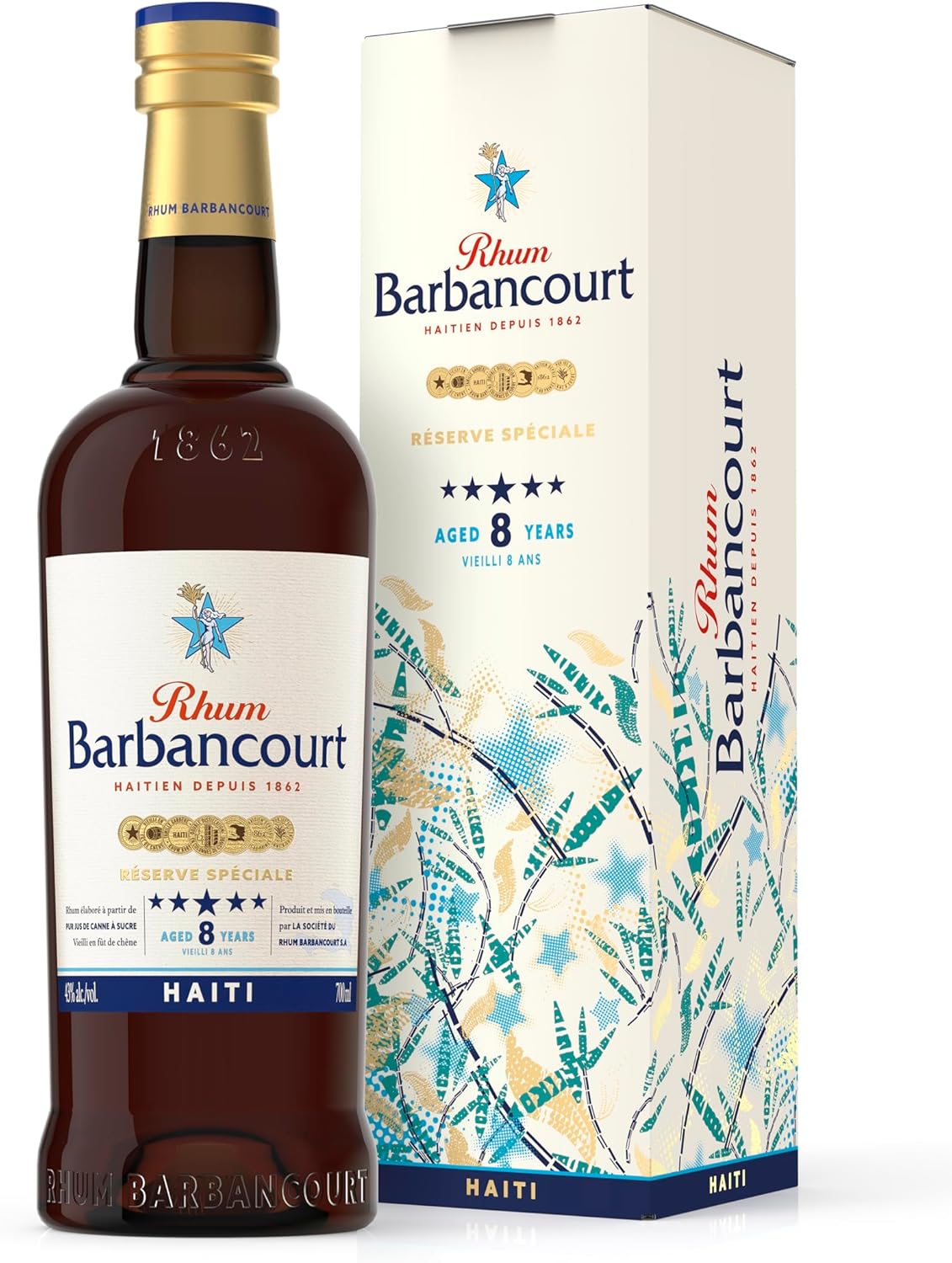 Barbancourt 8 Ans 5 Etoiles Reserve Speciale Rhum 700 ml