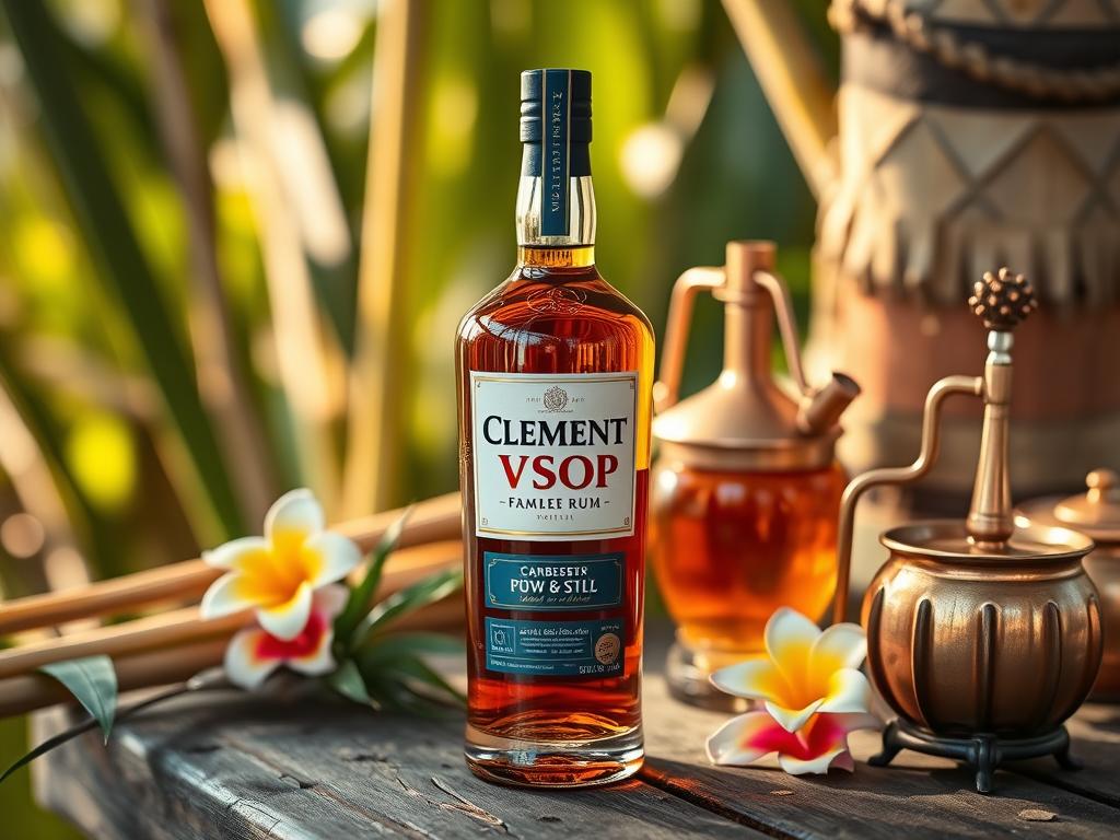 Bouteille de Clément VSOP pour top 5 rhums cocktails été 2025