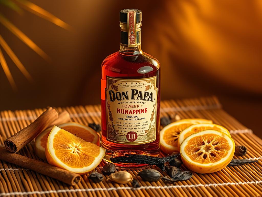 Bouteille de Don Papa pour les top 5 rhums cocktails été 2025