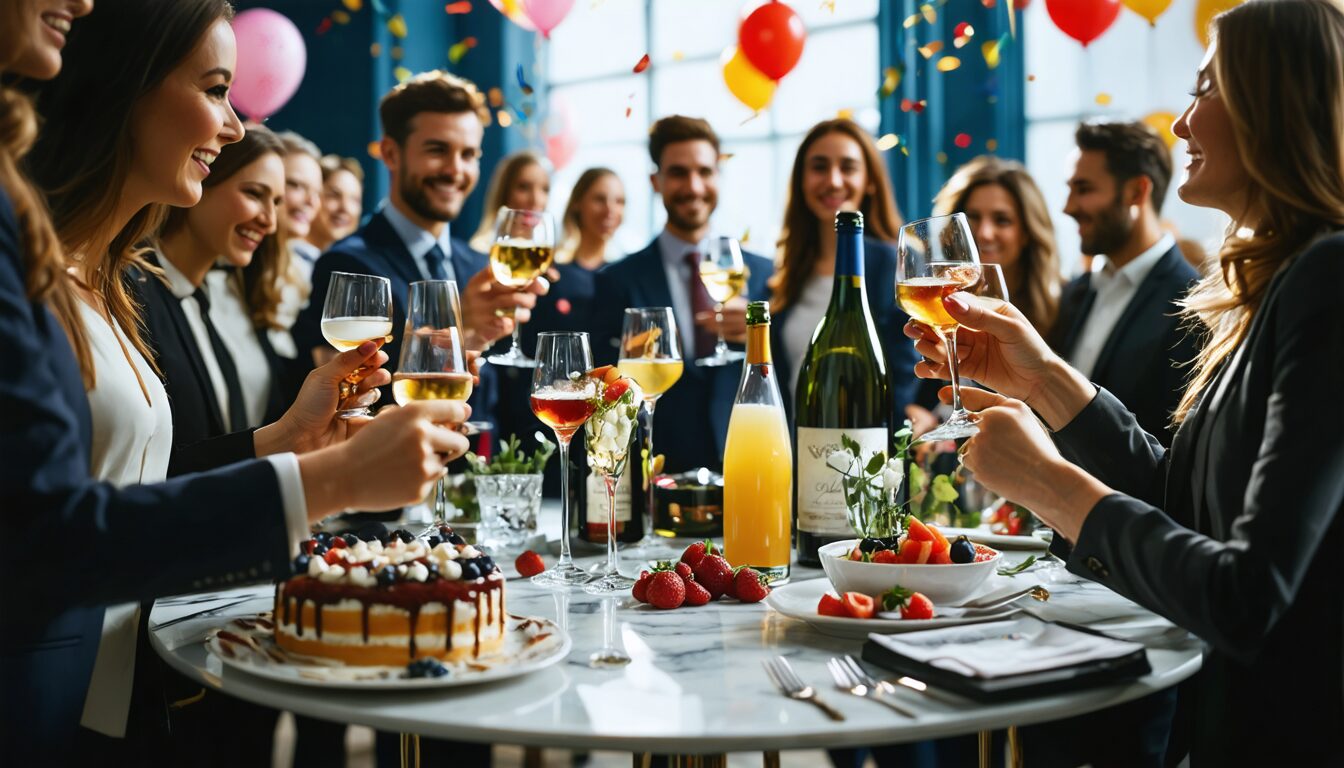 découvrez comment gérer la consommation d'alcool lors des célébrations professionnelles avec nos conseils pratiques. apprenez à créer un environnement festif tout en veillant à la sécurité et au bien-être de vos employés durant les fêtes d'entreprise.