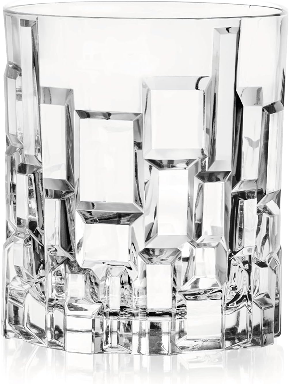 Lot de 6 verres à whisky en cristal Etna Luxion, 330 ml, compatibles lave-vaisselle.