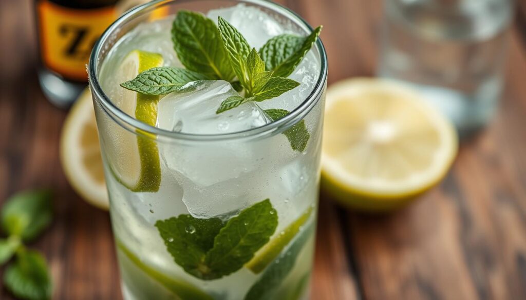 Mojito parfait préparé avec du rhum de qualité