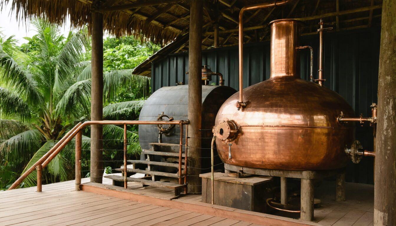 découvrez les secrets de la distillation du rhum à travers une exploration fascinante des alambics. plongez dans cet univers captivant et apprenez des astuces et révélations pour apprécier pleinement chaque gorgée.