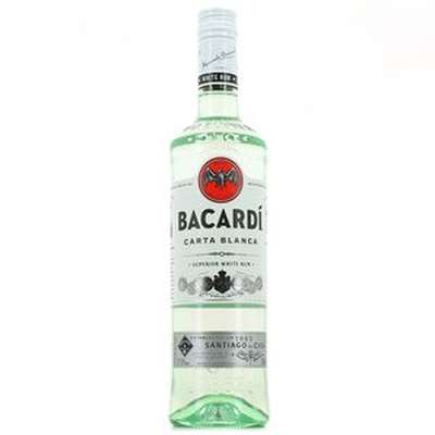 Rhum Bacardi blanc (70 cl)