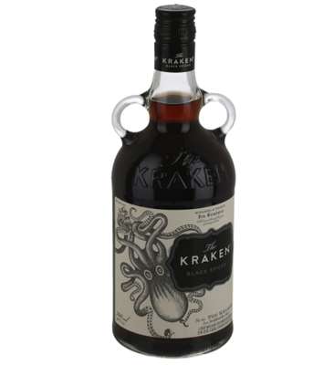Rhum noir épicé 40°, Kraken (70 cl)