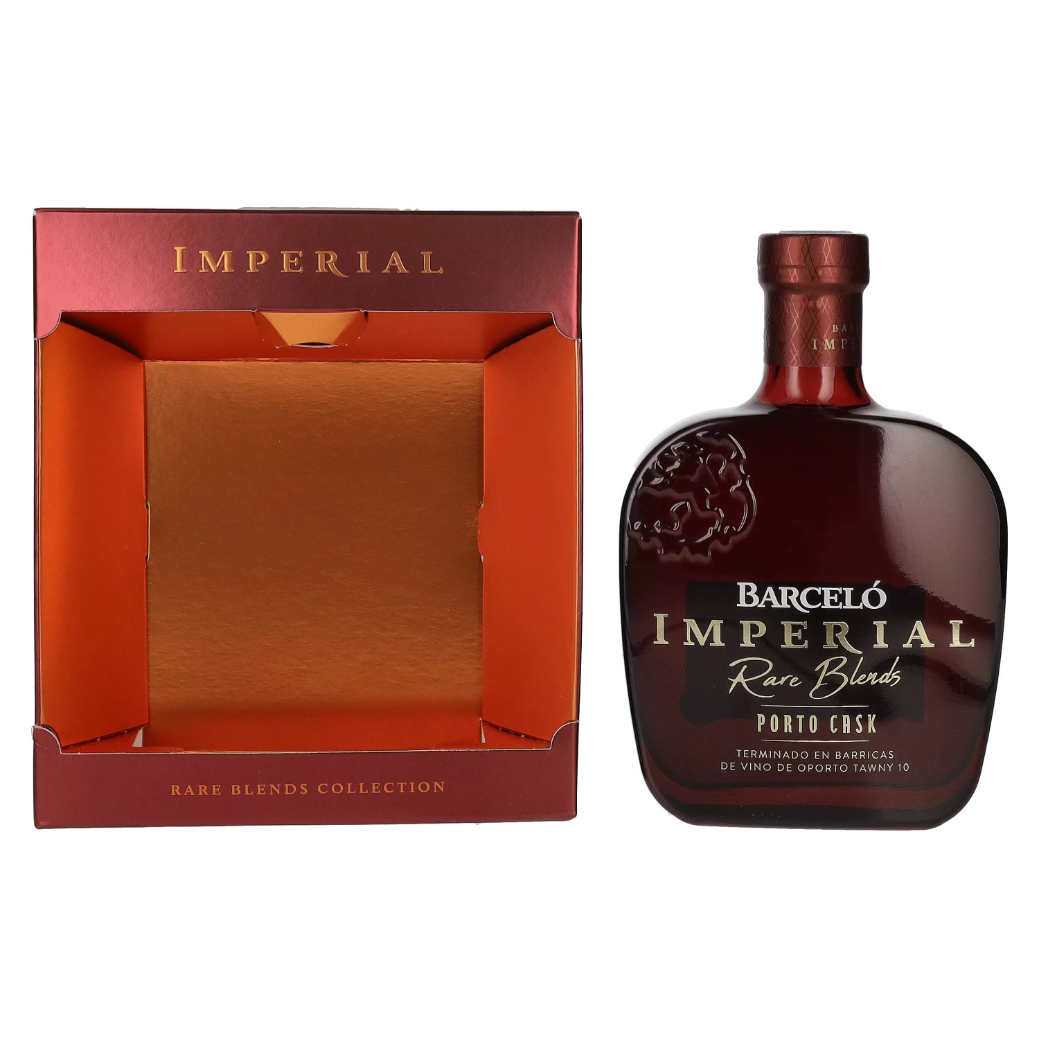 Rhum Barceló Barceló Imperial Rare Blends Porto Cask 40% Vol. 0,7l en boîte cadeau