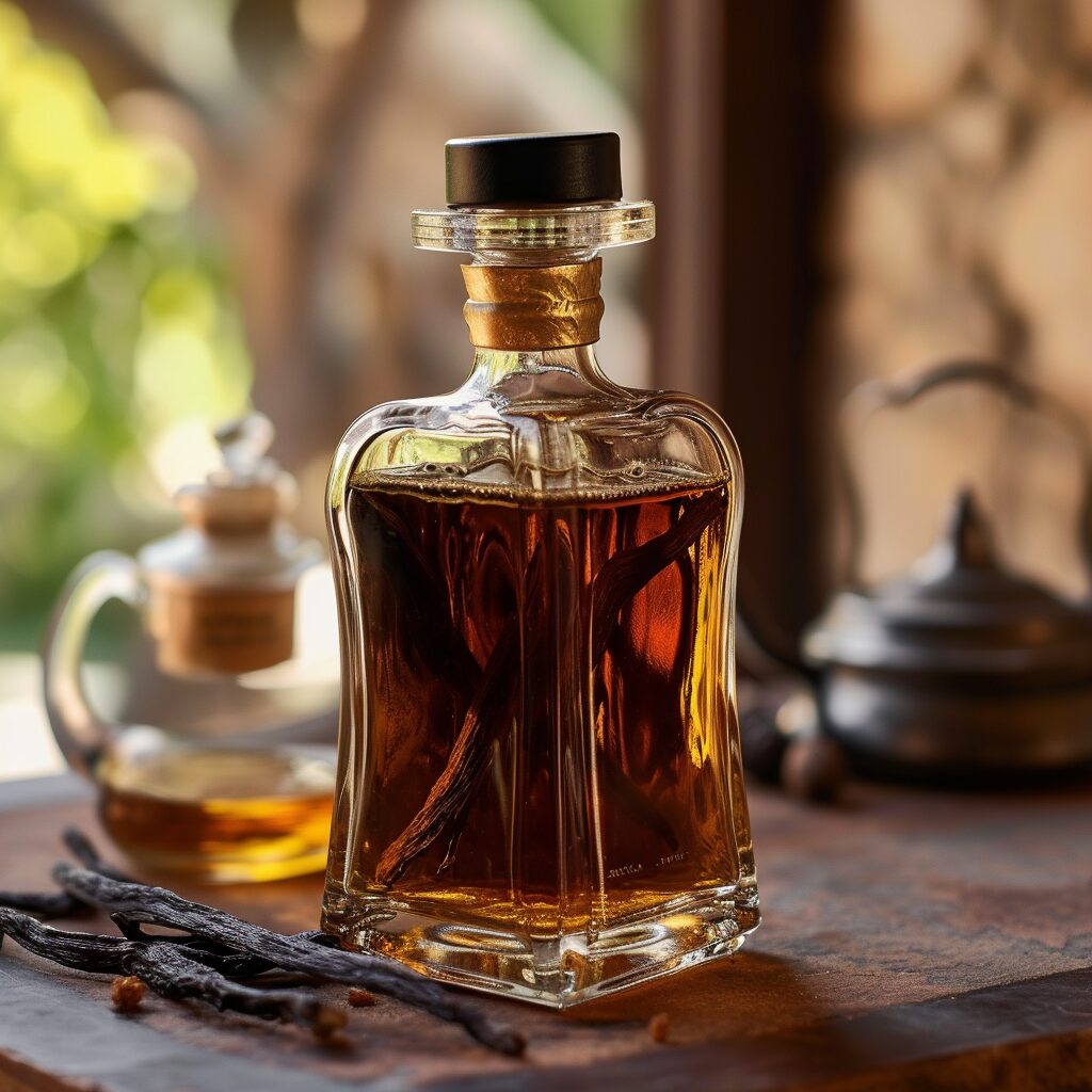 bouteille rhum vanille