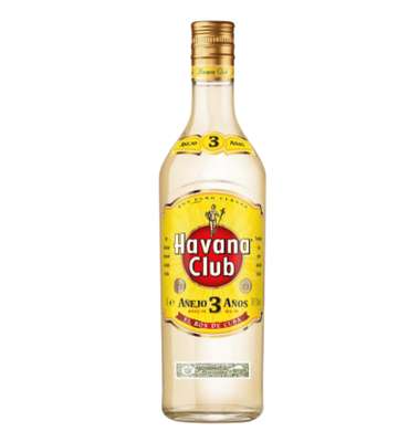 Rhum blanc de Cuba 3 ans 37°5 , Havana Club (1 L)