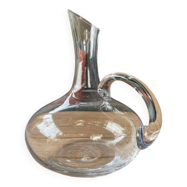 ART Carafe à décanter Aérateur Vin Design Verre Cristallin Soufflé transparent 22x24x28