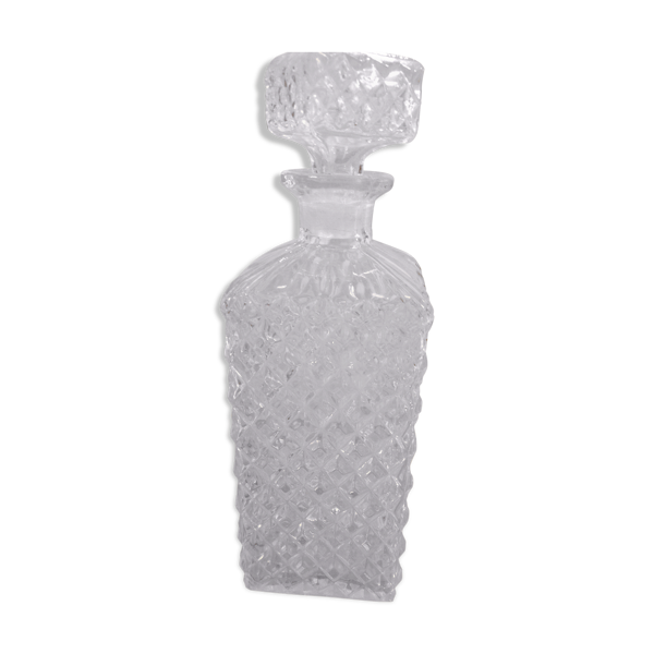 ART Carafe à whisky rhum bourbon transparent 8x25x26