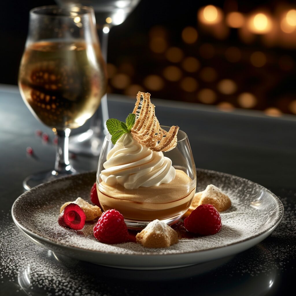 dessert rhum vanille