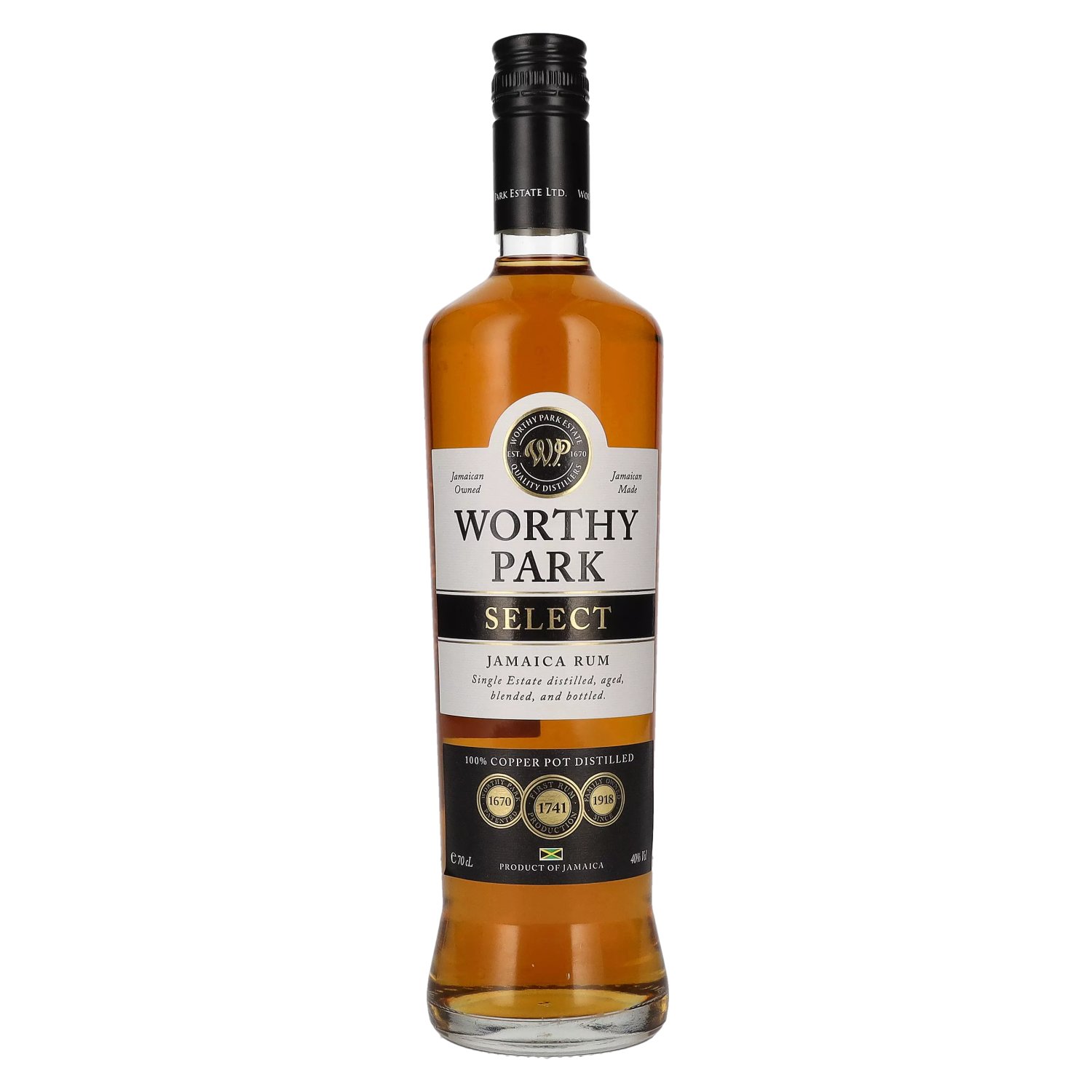 Rhum Worthy Park Worthy Park Select Jamaica Rum 40% Vol. 0,7l